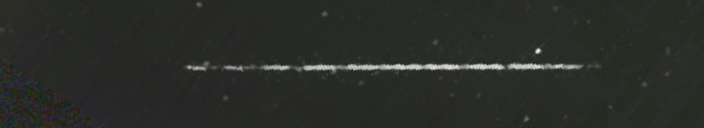 Unprocessed fireball image