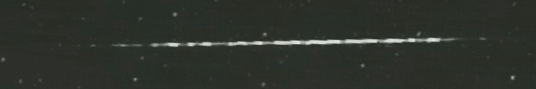 Unprocessed fireball image