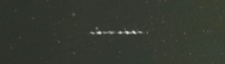 Unprocessed fireball image