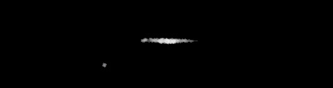 Processed fireball image