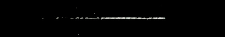 Processed fireball image