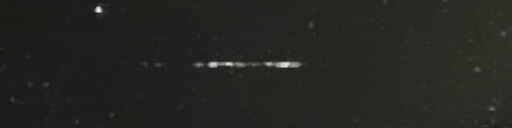 Unprocessed fireball image