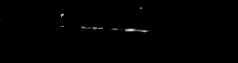 Processed fireball image