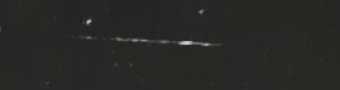 Unprocessed fireball image