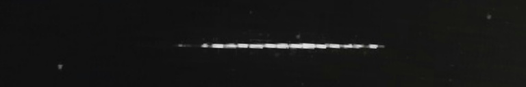 Unprocessed fireball image