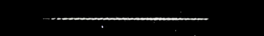 Processed fireball image