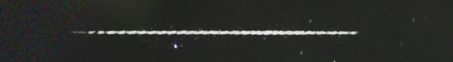 Unprocessed fireball image