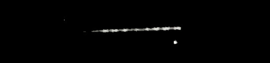 Processed fireball image