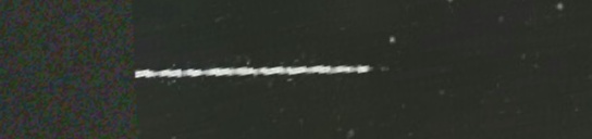 Unprocessed fireball image