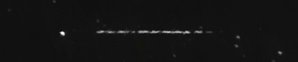 Unprocessed fireball image