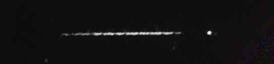 Unprocessed fireball image