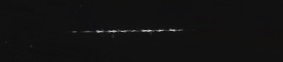 Unprocessed fireball image