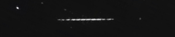 Unprocessed fireball image