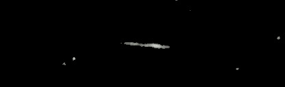 Processed fireball image