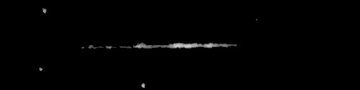 Processed fireball image