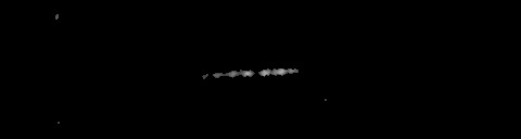 Processed fireball image