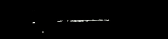 Processed fireball image