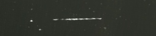 Unprocessed fireball image