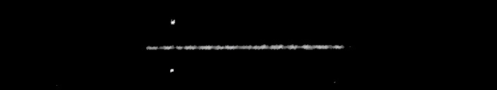 Processed fireball image