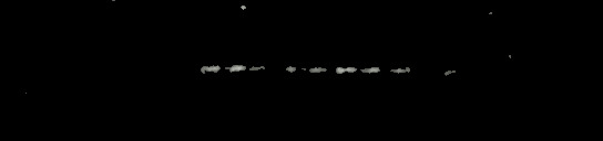 Processed fireball image