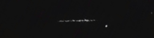 Unprocessed fireball image