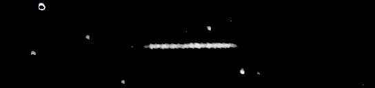 Processed fireball image