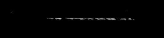 Processed fireball image