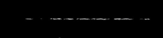 Processed fireball image