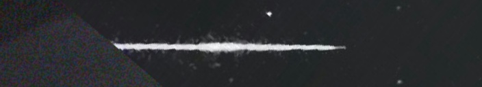 Unprocessed fireball image