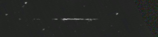 Unprocessed fireball image