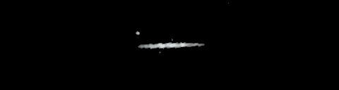 Processed fireball image