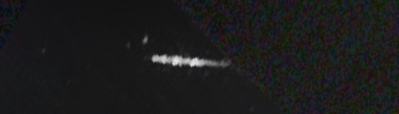 Unprocessed fireball image