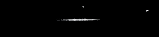 Processed fireball image