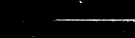 Processed fireball image