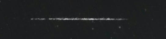 Unprocessed fireball image