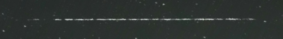 Unprocessed fireball image