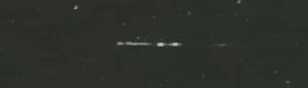 Unprocessed fireball image