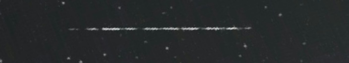 Unprocessed fireball image