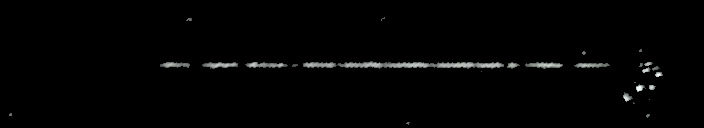 Processed fireball image