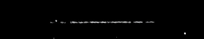 Processed fireball image