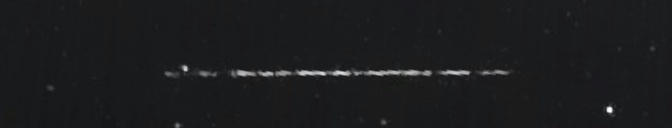 Unprocessed fireball image