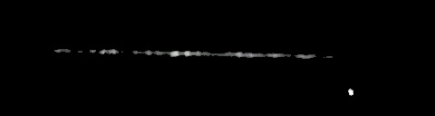 Processed fireball image