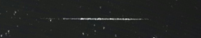 Unprocessed fireball image