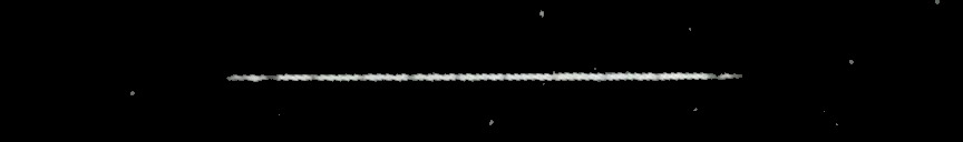 Processed fireball image