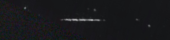 Unprocessed fireball image