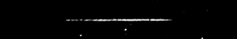 Processed fireball image