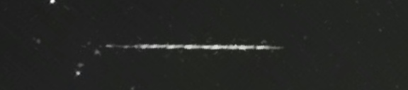 Unprocessed fireball image