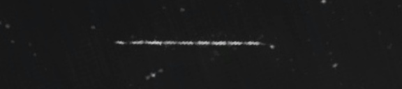 Unprocessed fireball image