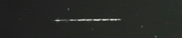 Unprocessed fireball image