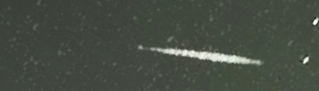 Unprocessed fireball image